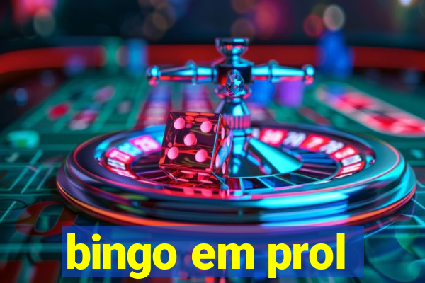 bingo em prol