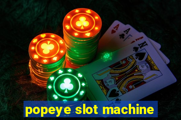 popeye slot machine