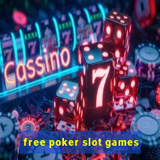 free poker slot games