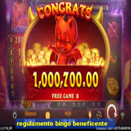 regulamento bingo beneficente