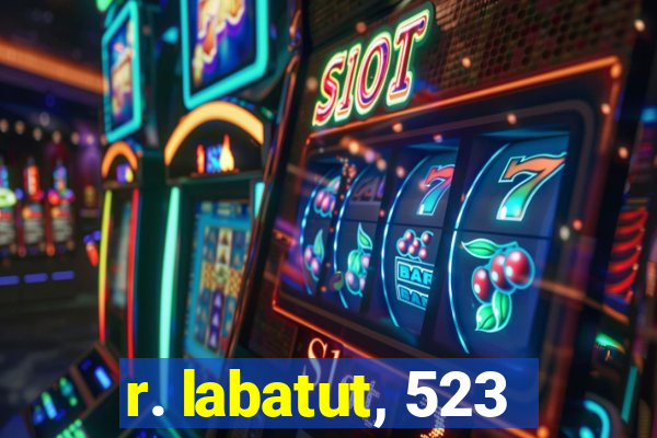 r. labatut, 523