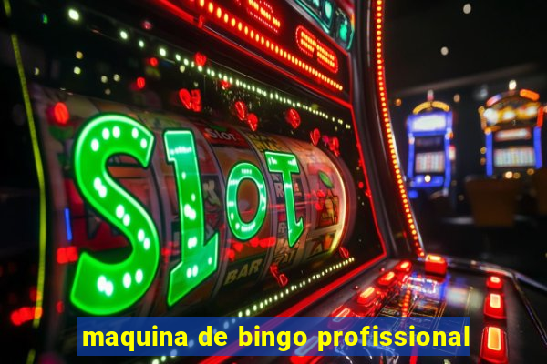 maquina de bingo profissional