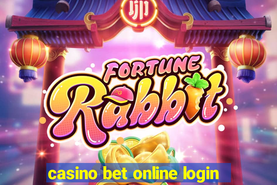 casino bet online login