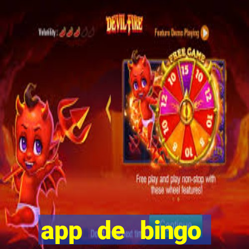 app de bingo valendo dinheiro