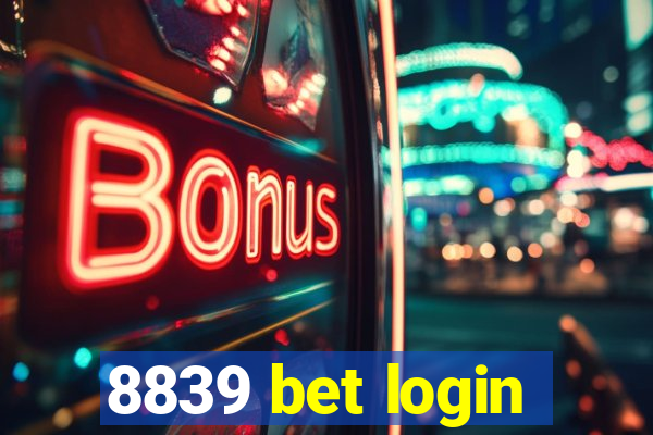 8839 bet login