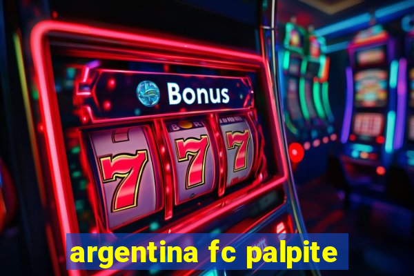 argentina fc palpite