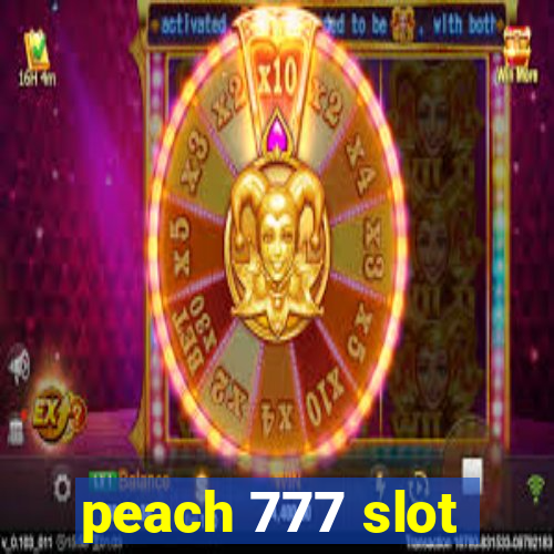 peach 777 slot