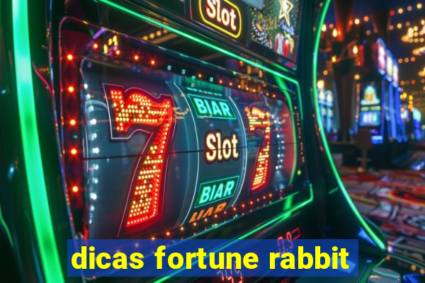 dicas fortune rabbit