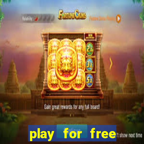 play for free casino games