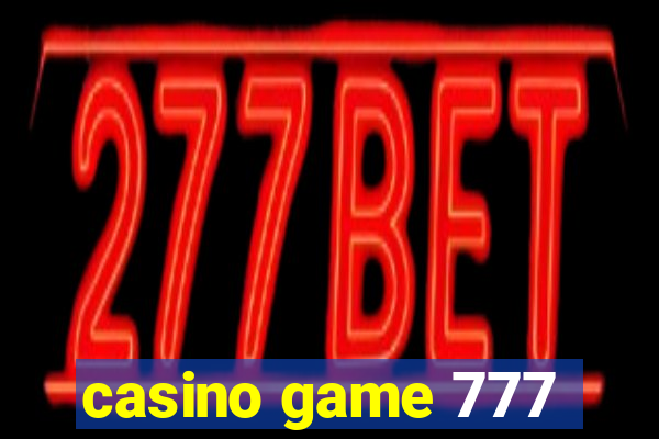 casino game 777