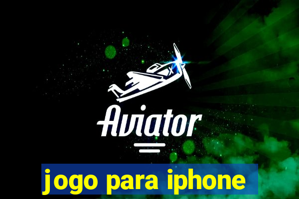 jogo para iphone