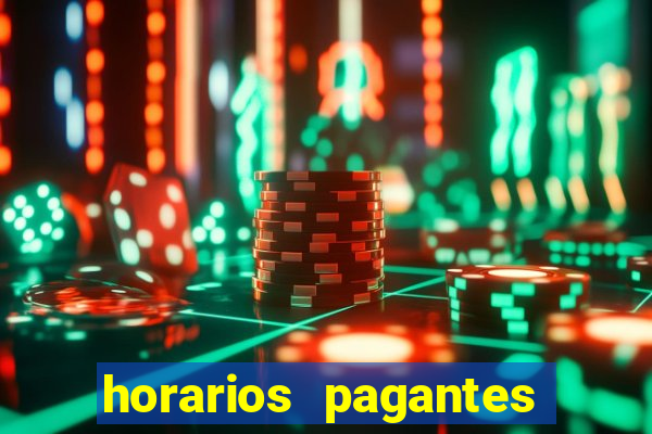 horarios pagantes do fortune tiger