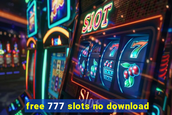 free 777 slots no download