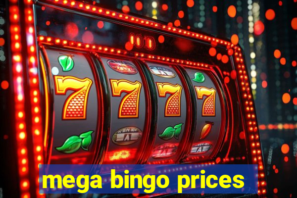 mega bingo prices