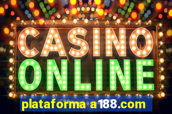 plataforma a188.com