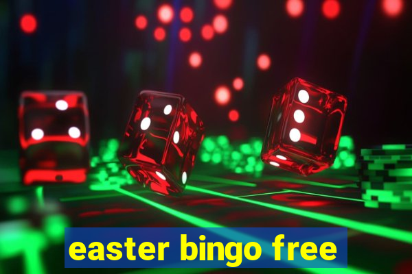 easter bingo free