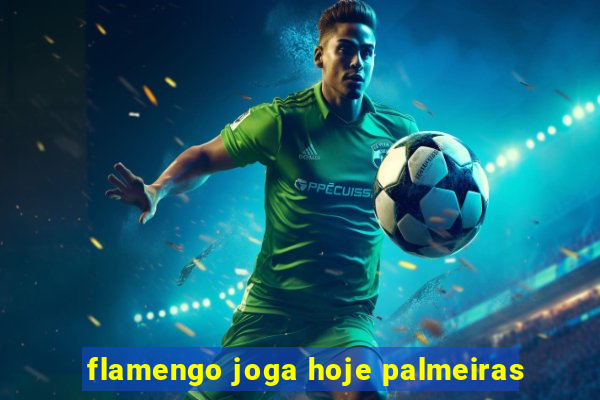 flamengo joga hoje palmeiras