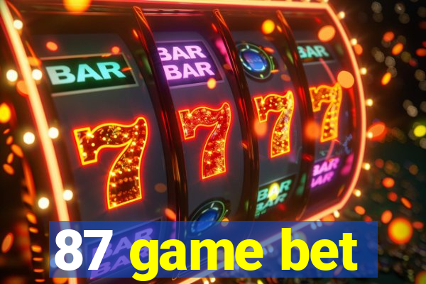 87 game bet