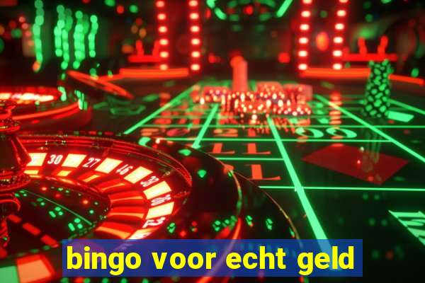 bingo voor echt geld