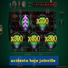 acidente hoje joinville