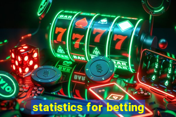 statistics for betting