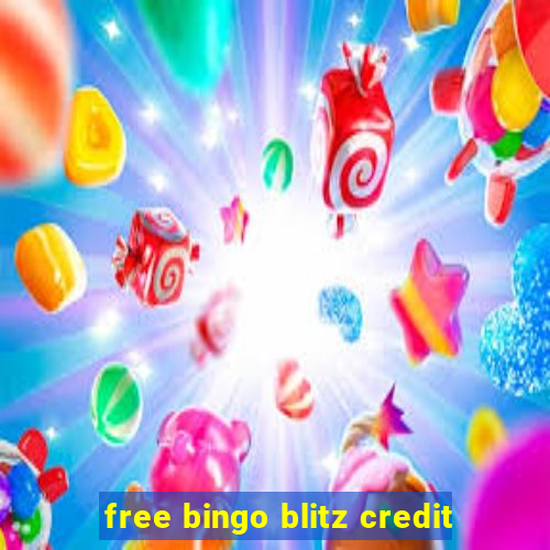 free bingo blitz credit