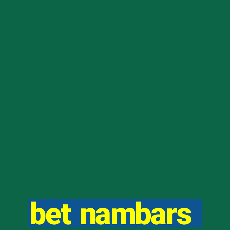 bet nambars