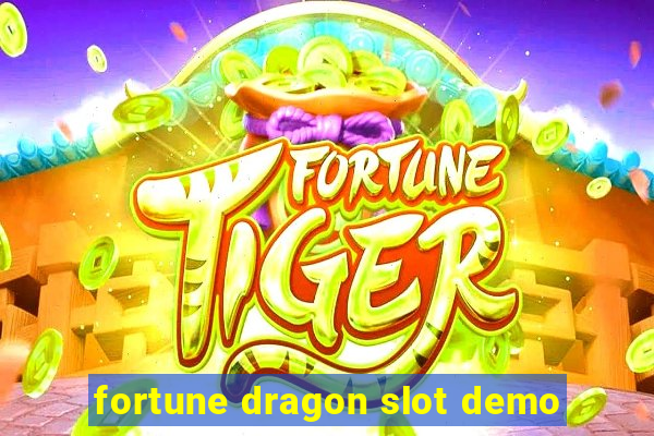 fortune dragon slot demo