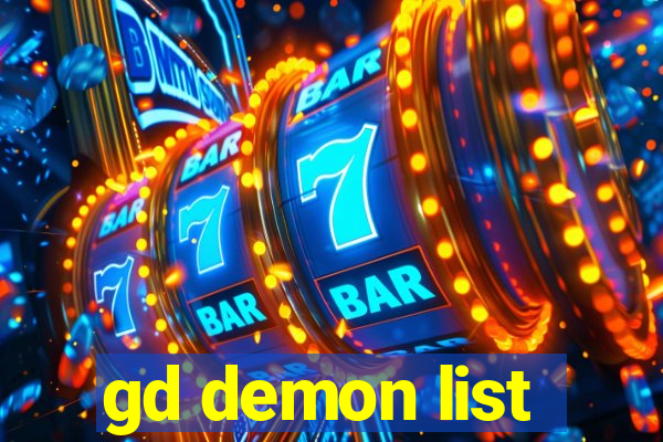 gd demon list