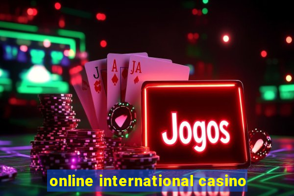 online international casino