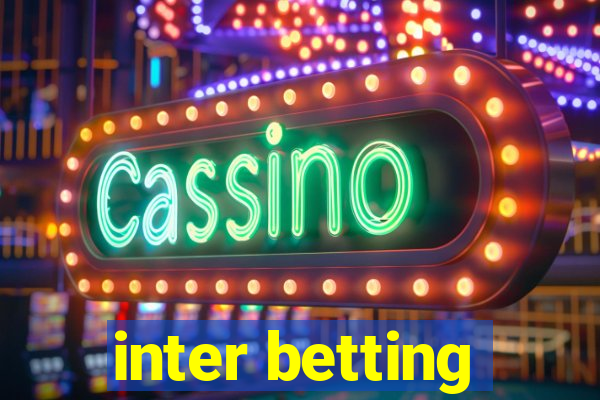 inter betting