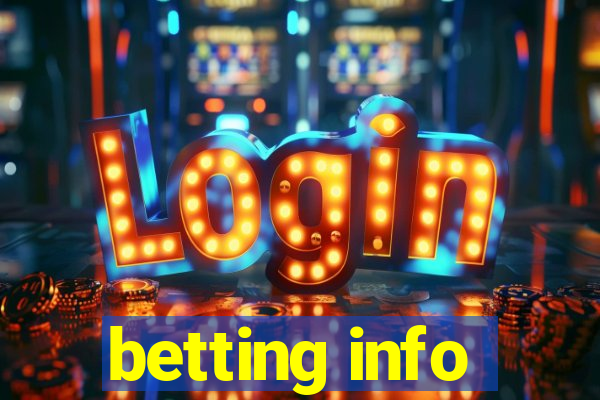 betting info