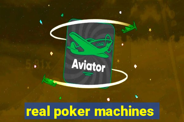 real poker machines