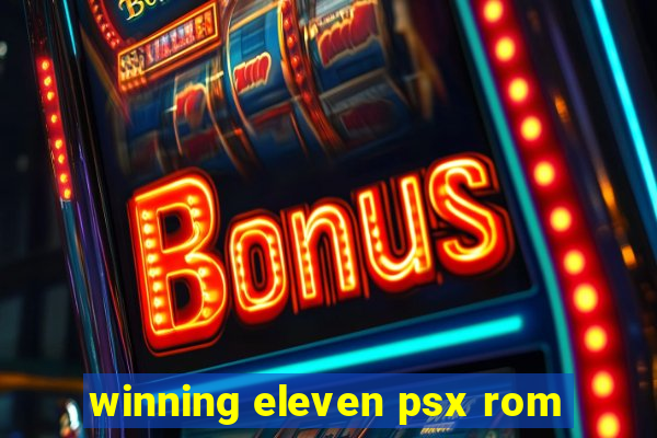 winning eleven psx rom