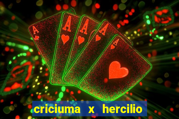 criciuma x hercilio luz palpite