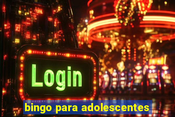 bingo para adolescentes