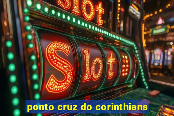 ponto cruz do corinthians