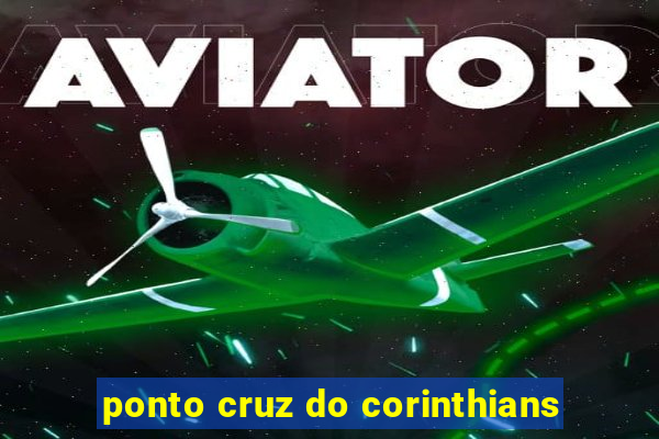 ponto cruz do corinthians