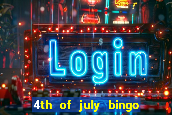 4th of july bingo cards printable free