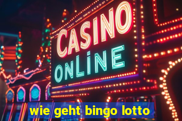 wie geht bingo lotto