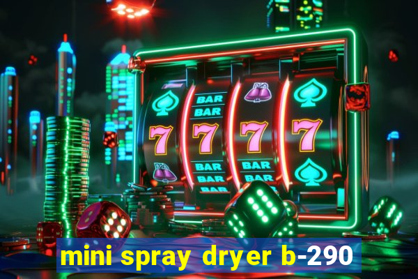 mini spray dryer b-290