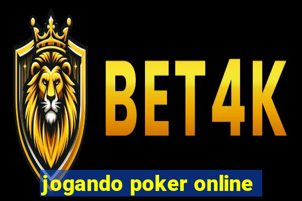 jogando poker online