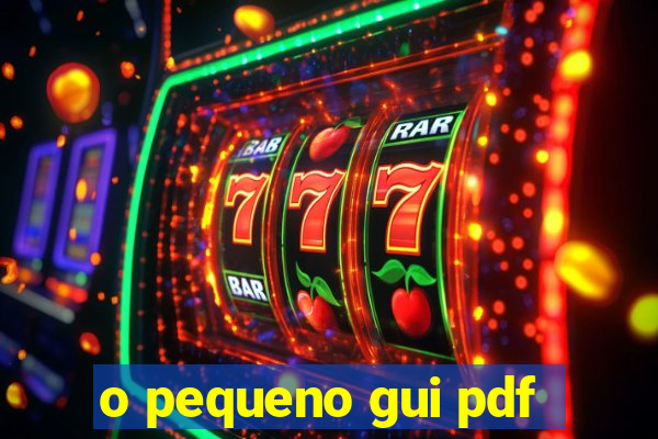 o pequeno gui pdf