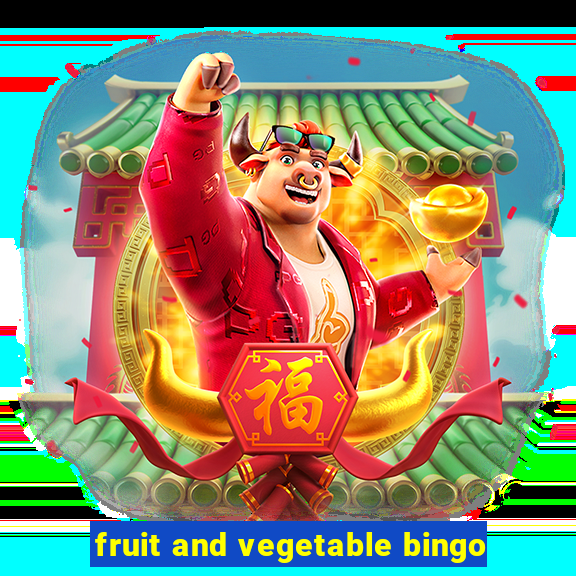 fruit and vegetable bingo