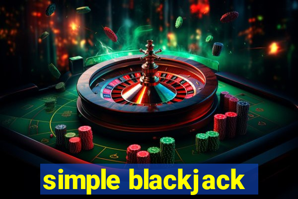 simple blackjack