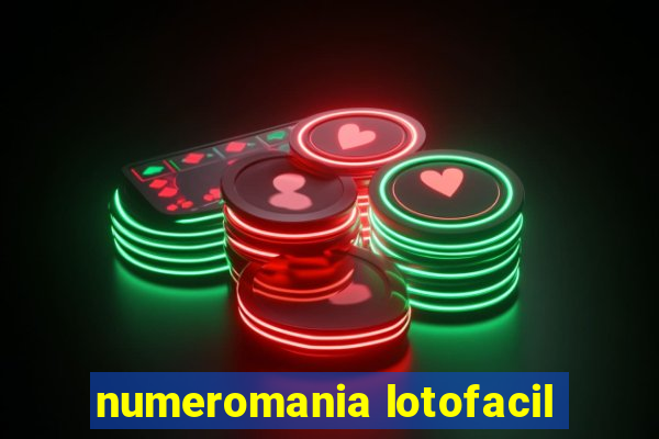 numeromania lotofacil