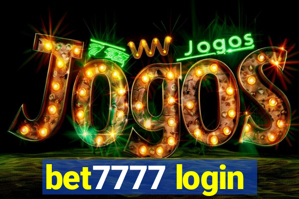 bet7777 login