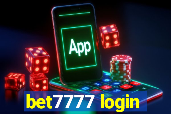 bet7777 login