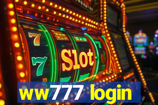 ww777 login