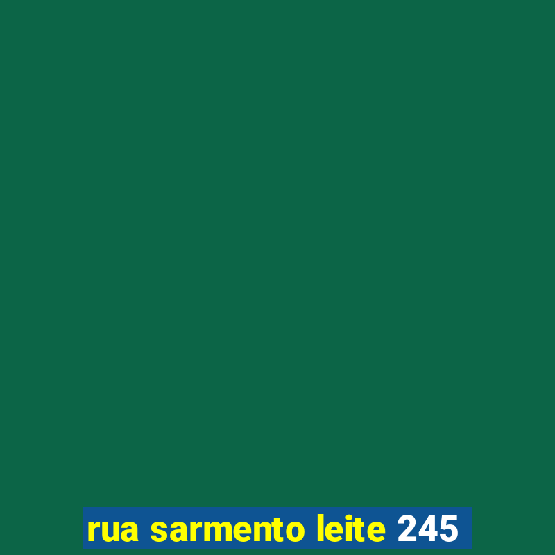 rua sarmento leite 245